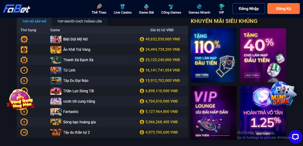 Phần câu hỏi thường gặp về fv99 khuyến mãi